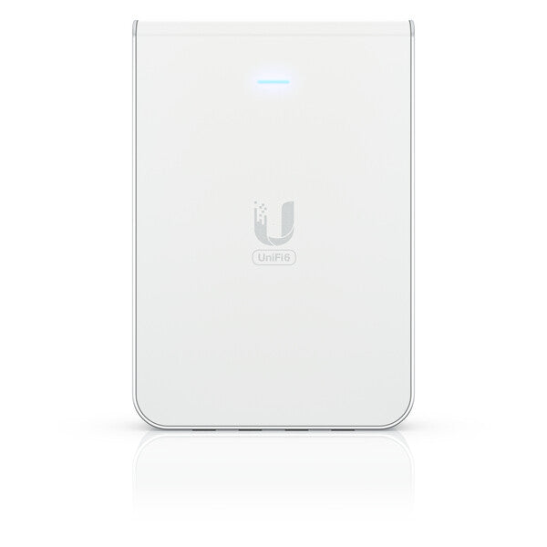 Ubiquiti Unifi 6 In-Wall 4800 Mbit/s Vit Strömförsörjning via Ethernet (PoE) stöd