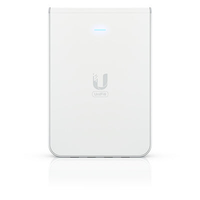 Ubiquiti Unifi 6 In-Wall 4800 Mbit/s Vit Strömförsörjning via Ethernet (PoE) stöd