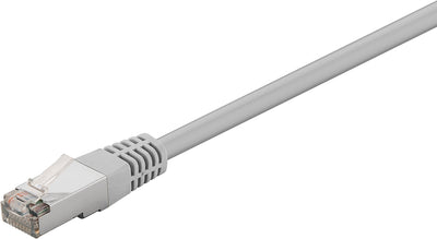 Goobay 73076 nätverkskablar Grå 0,5 m Cat5e F/UTP (FTP)