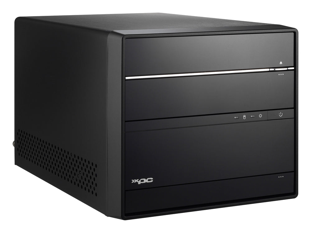 Shuttle SH570R6 datorhölje & moderkort Kub Svart Intel H570 LGA 1200 (Socket H5)
