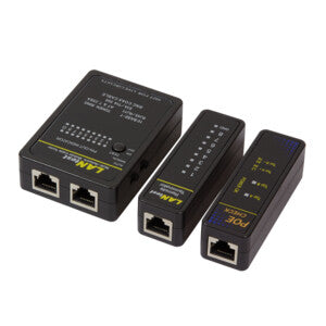 LogiLink WZ0015P nätverkskabeltestare Svart