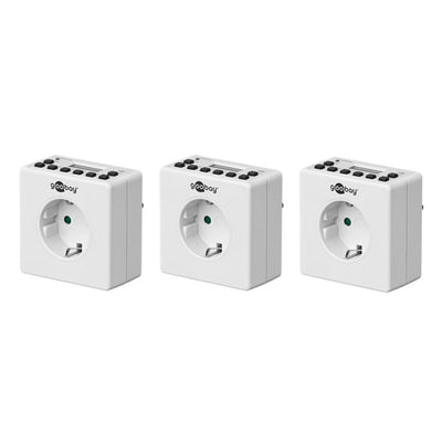 Goobay 55542 Smarta pluggar 3600 W Vit