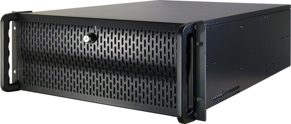 Inter-Tech IPC 4U-4129L Ställning Metallisk, Silver