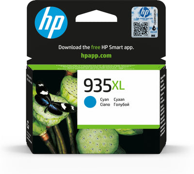 HP 935XL cyan original bläckpatron med hög kapacitet