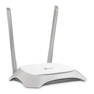 TP-Link TL-WR840N trådlös router Snabb Ethernet Singel-band (2,4 GHz) Grå, Vit