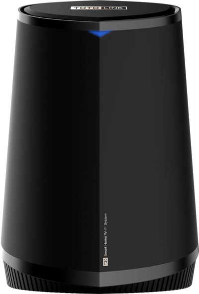 TOTOLINK T20 trådlös router Gigabit Ethernet Tri-band (2,4 GHz / 5 GHz / 5 GHz) Svart