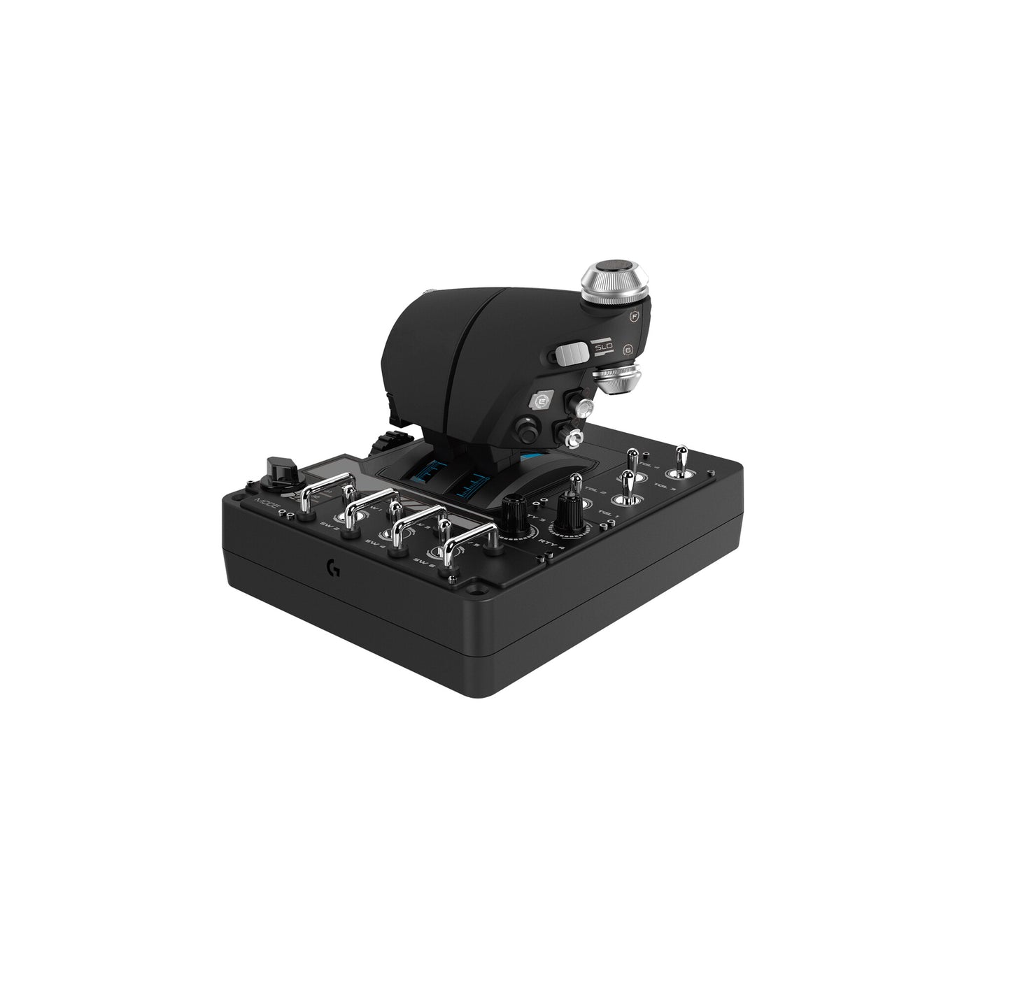 Logitech G G X56 Hotas Svart USB 2.0 Flykt Sim Analog / Digital PC