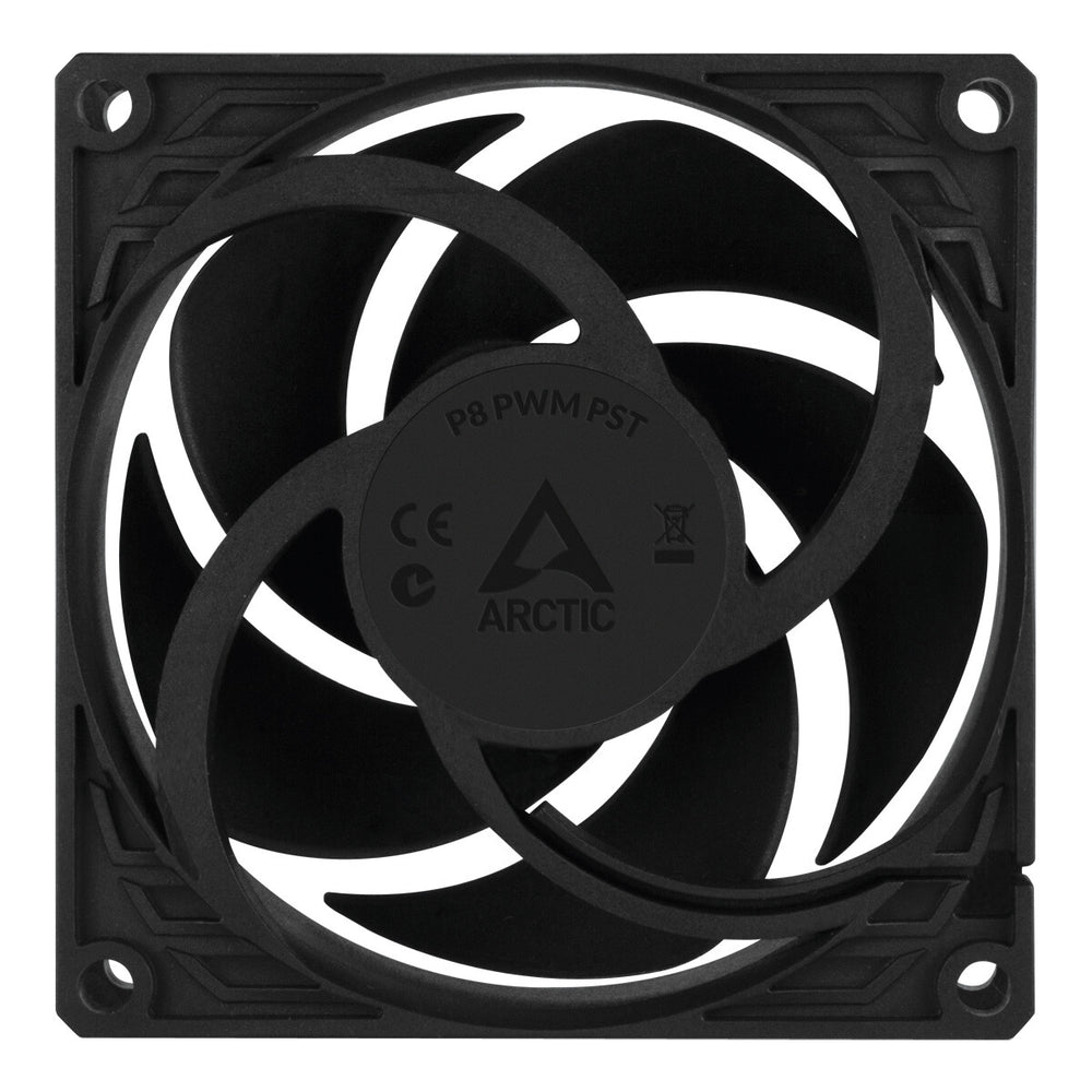 ARCTIC P8 PWM PST Datorväska Fan 8 cm Svart