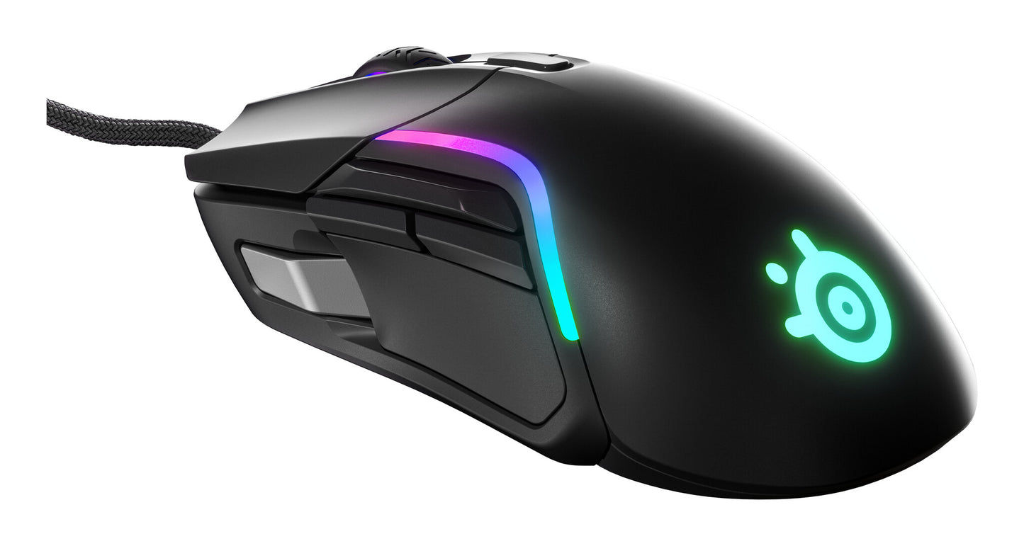 Steelseries Rival 5 datormöss Spela högerhand USB Type-A Optisk 18000 DPI