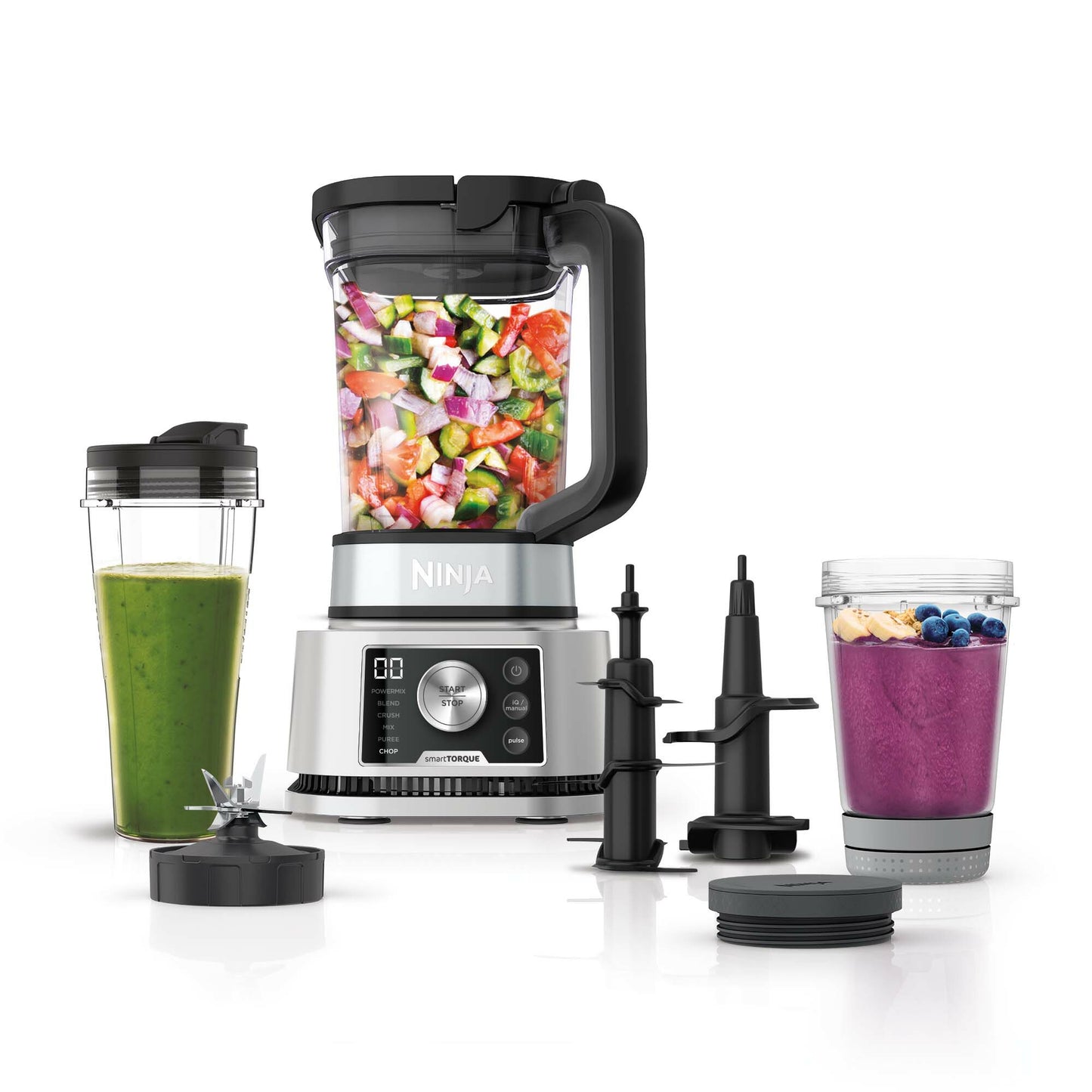 Ninja CB350EU mixer 2,1 l Bänkmixer 1200 W Silver
