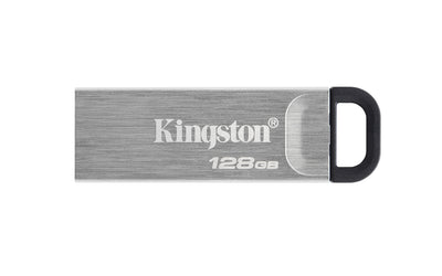 Kingston Technology DataTraveler Kyson USB-sticka 128 GB USB Type-A 3.2 Gen 1 (3.1 Gen 1) Silver