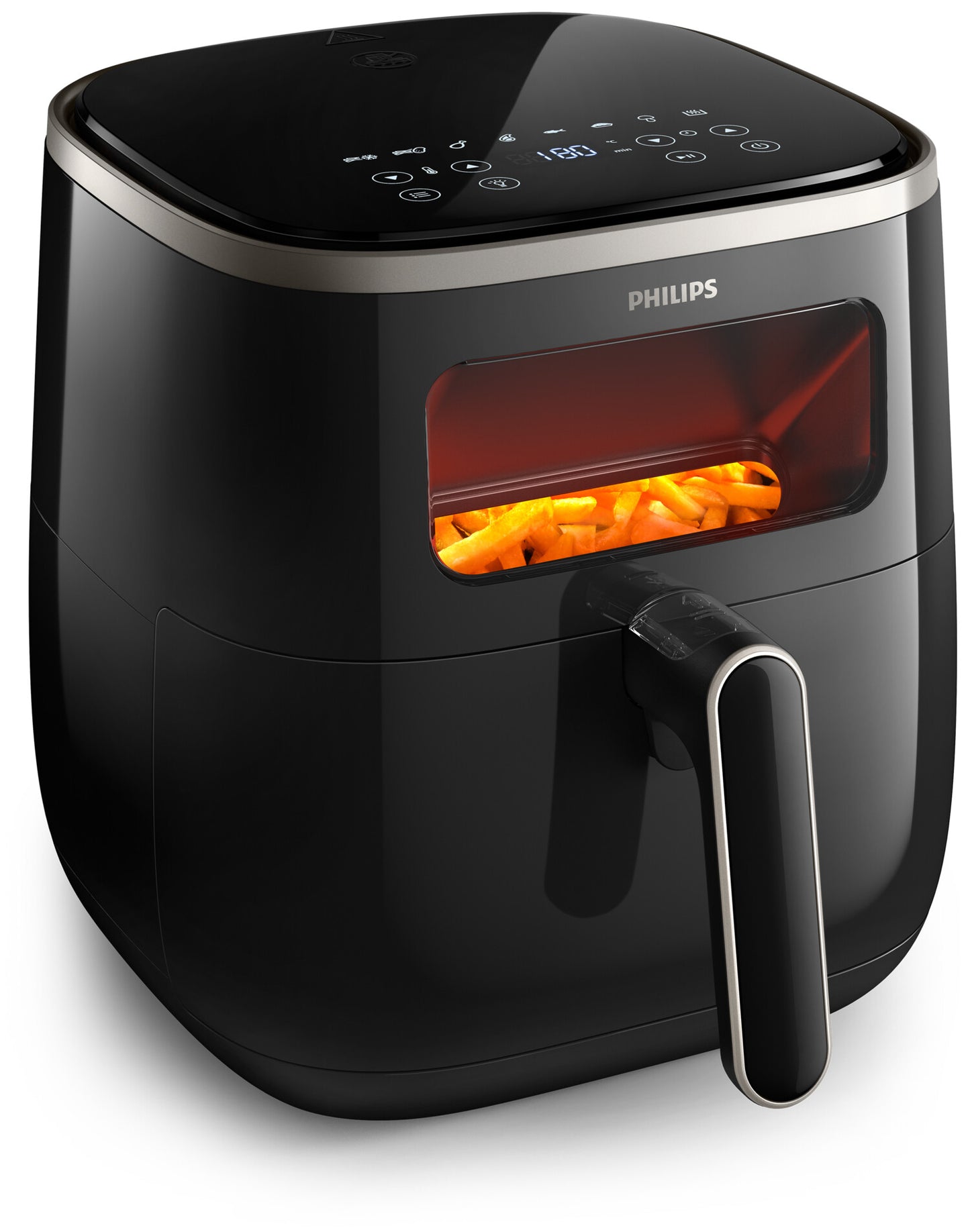 Philips 3000 series HD9257/80 fritös Dubbel 5,6 l Fristående 1700 W Varmluftsfritös Svart