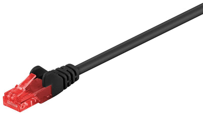 Goobay 68681 nätverkskablar Svart 20 m Cat6 U/UTP (UTP)