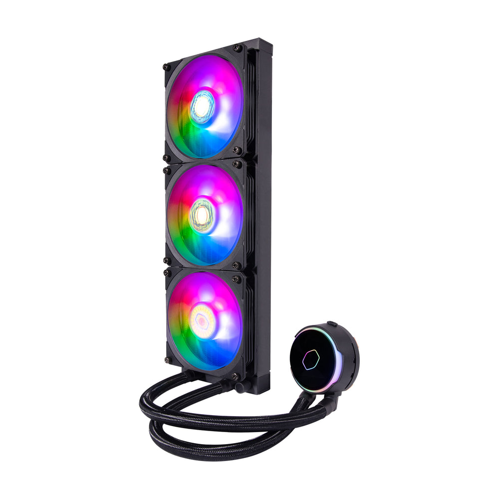 Cooler Master MasterLiquid PL360 Flux Processor Vätskekylningskit 12 cm Svart