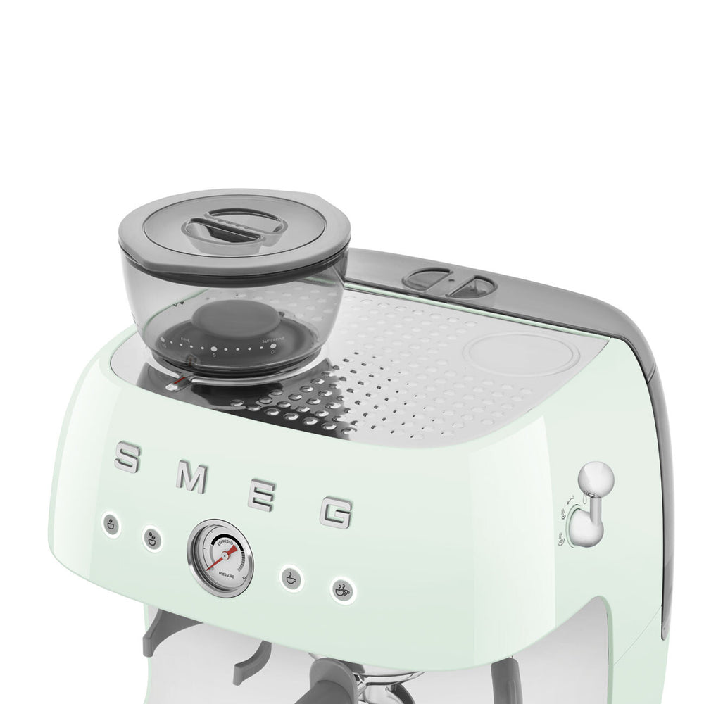 Smeg 50's Style Espressomaskin EGF03PGEU Pastellgrön