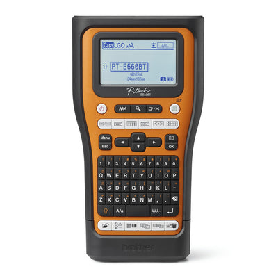 Brother PT-E560BTSP etikettskrivare Termal transfer 180 x 180 DPI 30 mm/sek Kabel & Trådlös HSE/TZe Bluetooth QWERTY