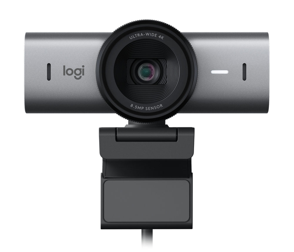 Logitech 960-001530 webbkameror 8,5 MP 4096 x 2160 pixlar USB 3.2 Gen 1 (3.1 Gen 1) Gjuten aluminium, Svart