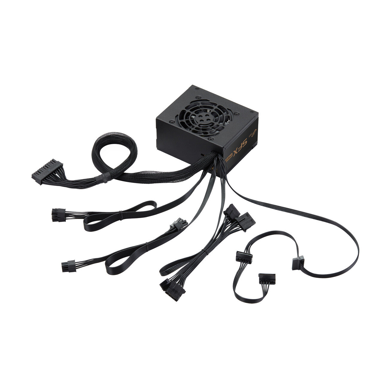 FSP SFX PRO 450W strömförsörjningsenheter 24-pin ATX Svart