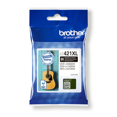Brother LC421XLBK bläckpatroner 1 styck Original Svart