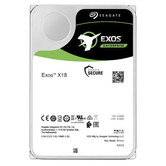 Seagate Enterprise ST18000NM000J interna hårddiskar 18 TB 7200 RPM 256 MB 3.5