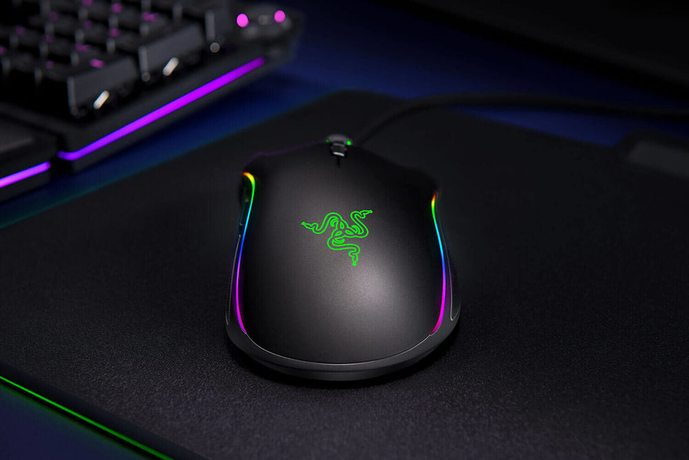 Razer Mamba Elite datormöss Spela högerhand USB Type-A Optisk 16000 DPI