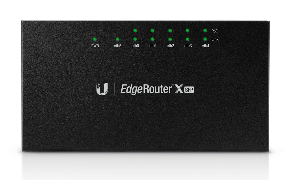 Ubiquiti ER-X-SFP kabelansluten router Svart