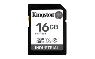 Kingston Technology Industrial 16 GB SDHC UHS-I Klass 10