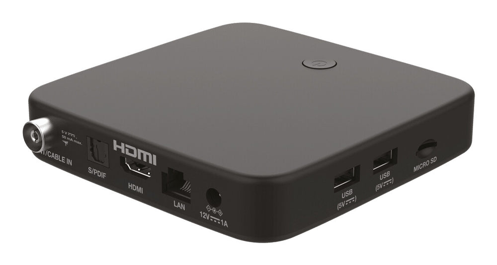 Strong SRT423 Smart TV-box Svart 4K Ultra HD 8 GB Wi-Fi Nätverksansluten (Ethernet)