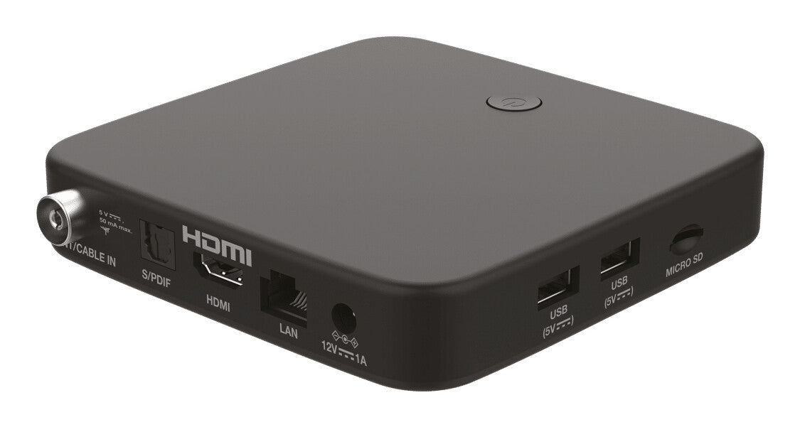 Strong SRT423 Smart TV-box Svart 4K Ultra HD 8 GB Wi-Fi Nätverksansluten (Ethernet)