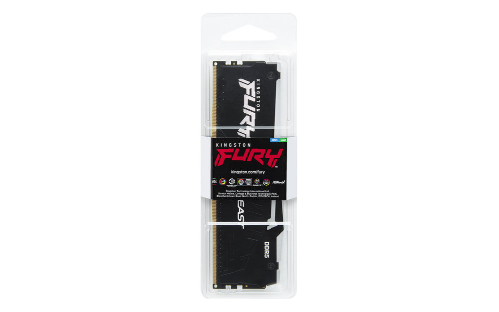Kingston Technology FURY Beast RGB RAM-minnen 8 GB 1 x 8 GB DDR5 2800 MHz