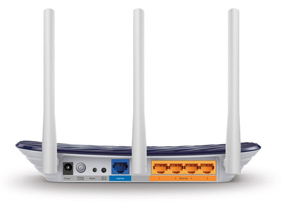 TP-Link AC750 trådlös router Snabb Ethernet Dual-band (2,4 GHz / 5 GHz) Svart, Vit