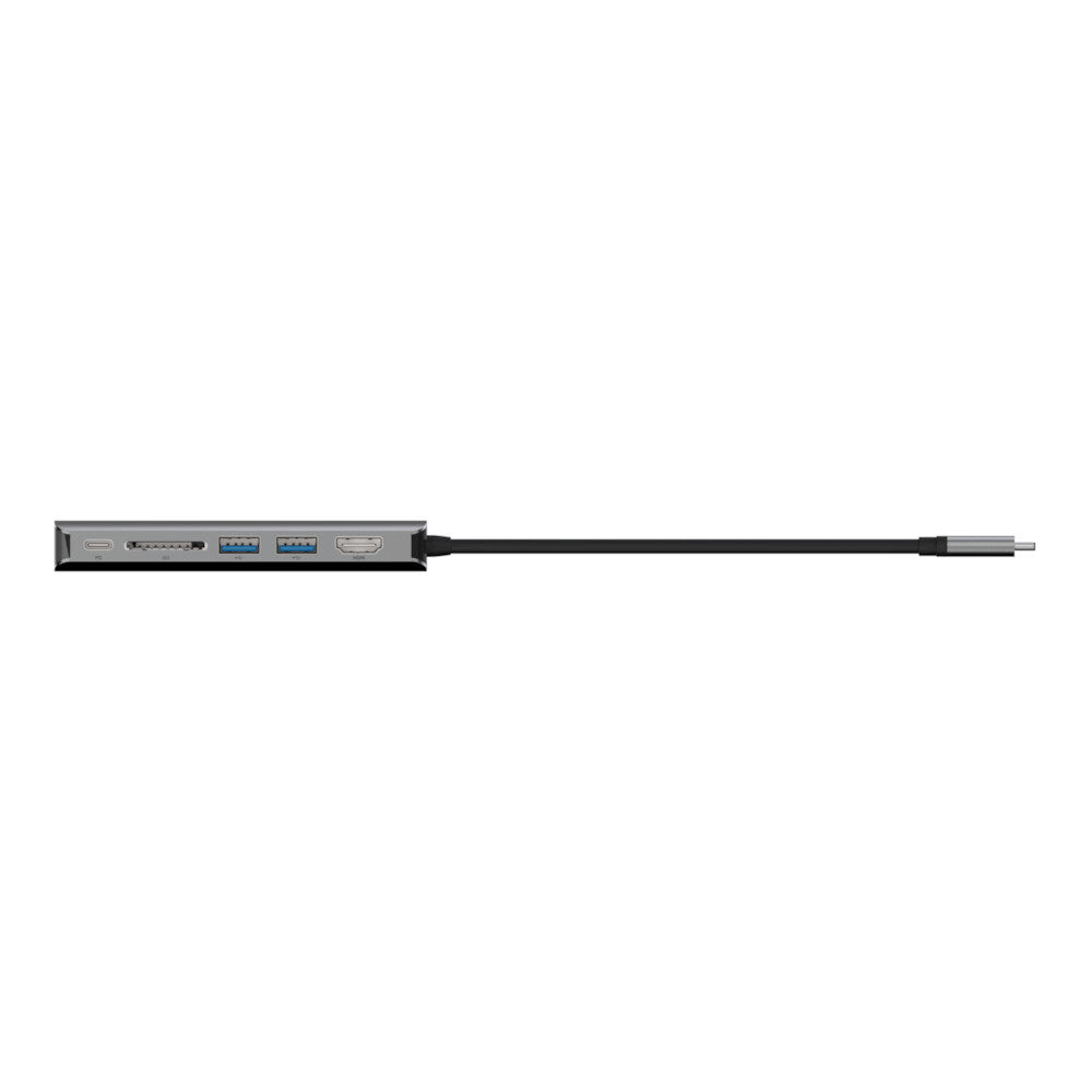 Belkin AVC008BTSGY dockningsstationer för bärbara datorer USB 3.2 Gen 1 (3.1 Gen 1) Type-C Svart, Grå