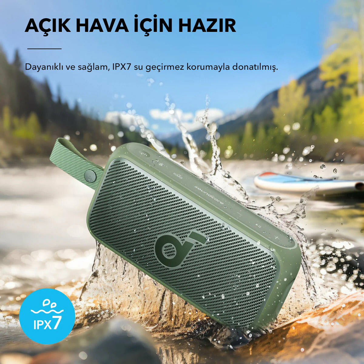 Anker MOTION 300 - BLUE Bärbar stereohögtalare Blå 30 W