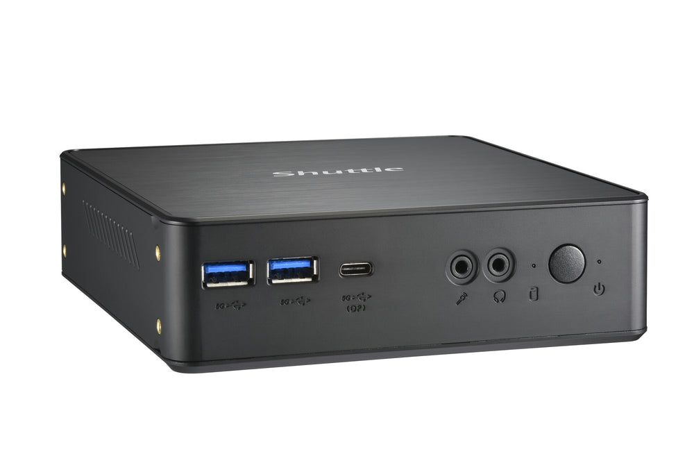 Shuttle NC40U5 datorhölje & moderkort 0.84L sized PC Svart i5-1235U Intel® SoC