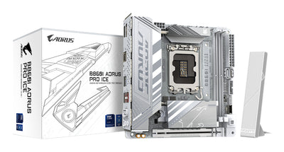 GIGABYTE B860I AORUS PRO ICE moderkort Intel B860 LGA 1851 (Socket V1) Mini-ITX