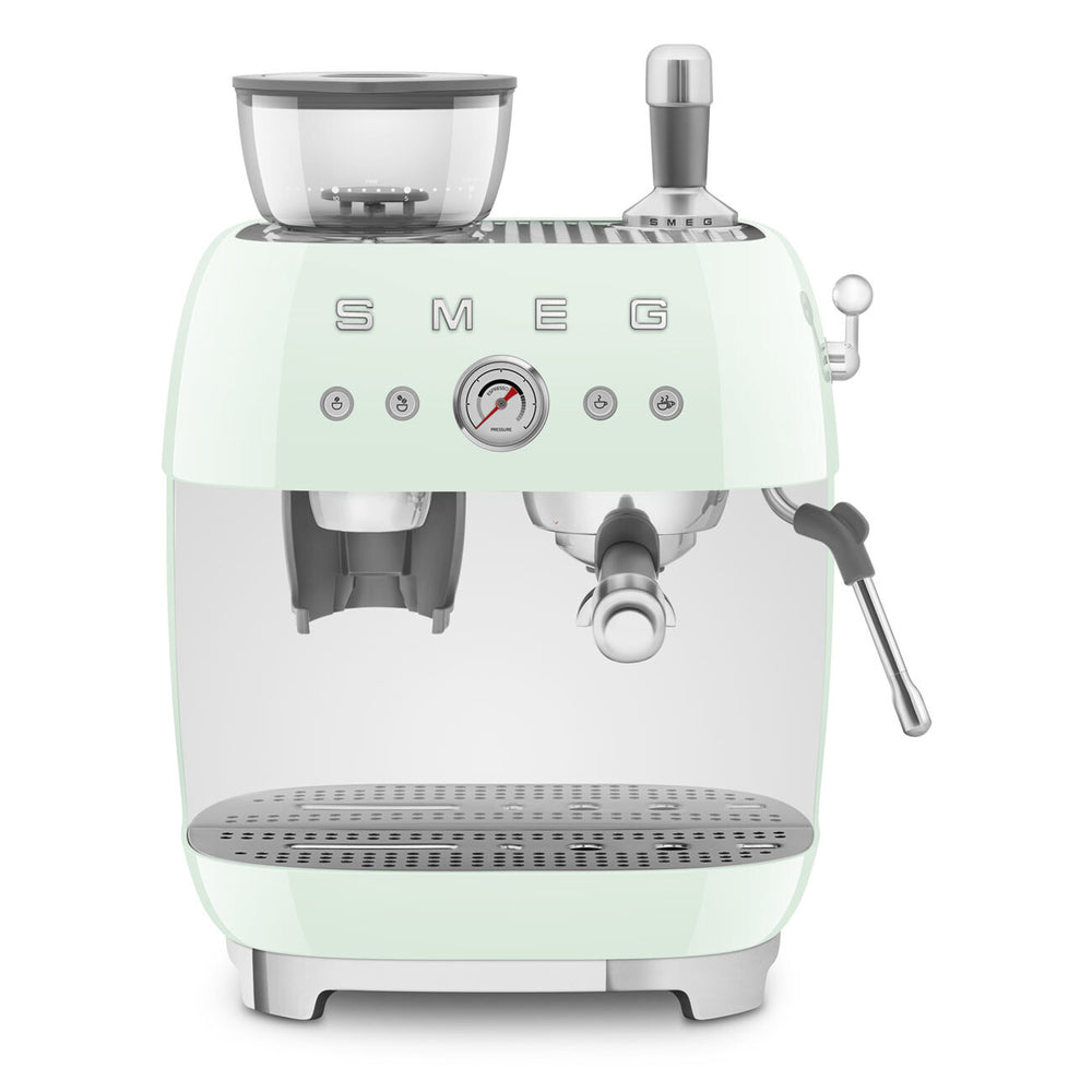 Smeg 50's Style Espressomaskin EGF03PGEU Pastellgrön