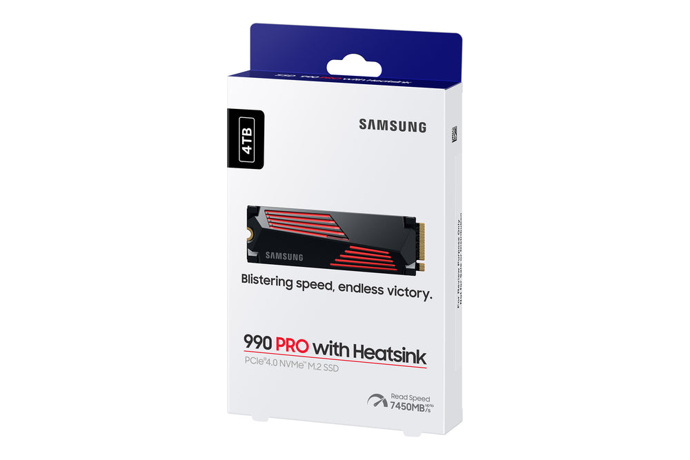 Samsung 990 Pro 4 TB M.2 PCI Express 4.0 NVMe V-NAND TLC