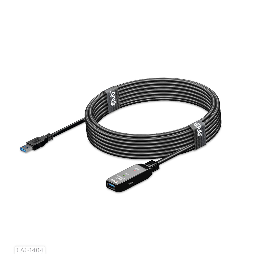 CLUB3D CAC-1404 USB-kablar 5 m USB 3.2 Gen 1 (3.1 Gen 1) USB A Svart