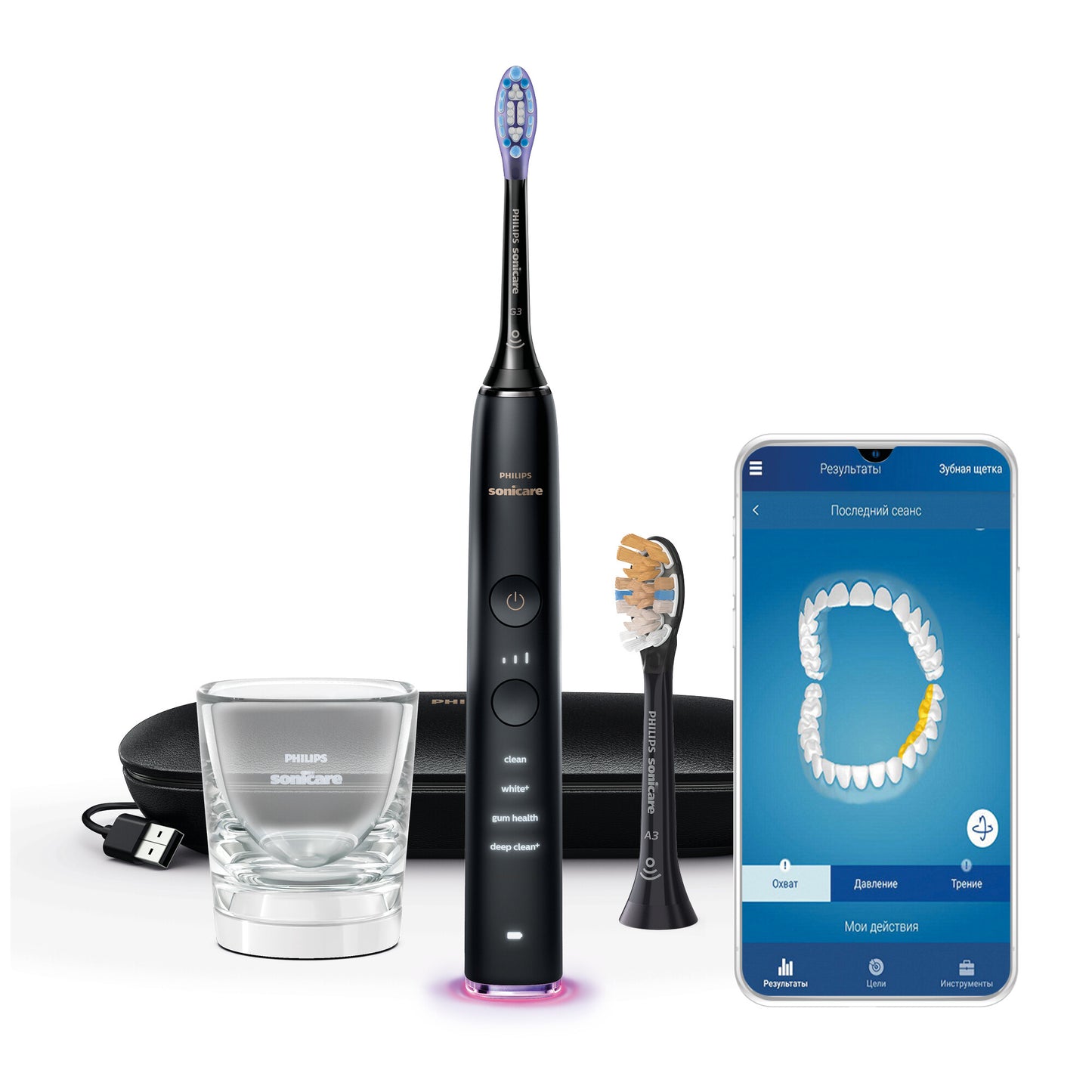 Philips DiamondClean Smart 9400 HX9917/89 Sonisk eltandborste med app