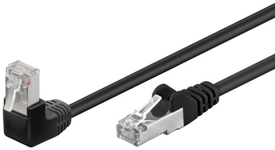 Goobay 94191 nätverkskablar Svart 10 m Cat5e F/UTP (FTP)