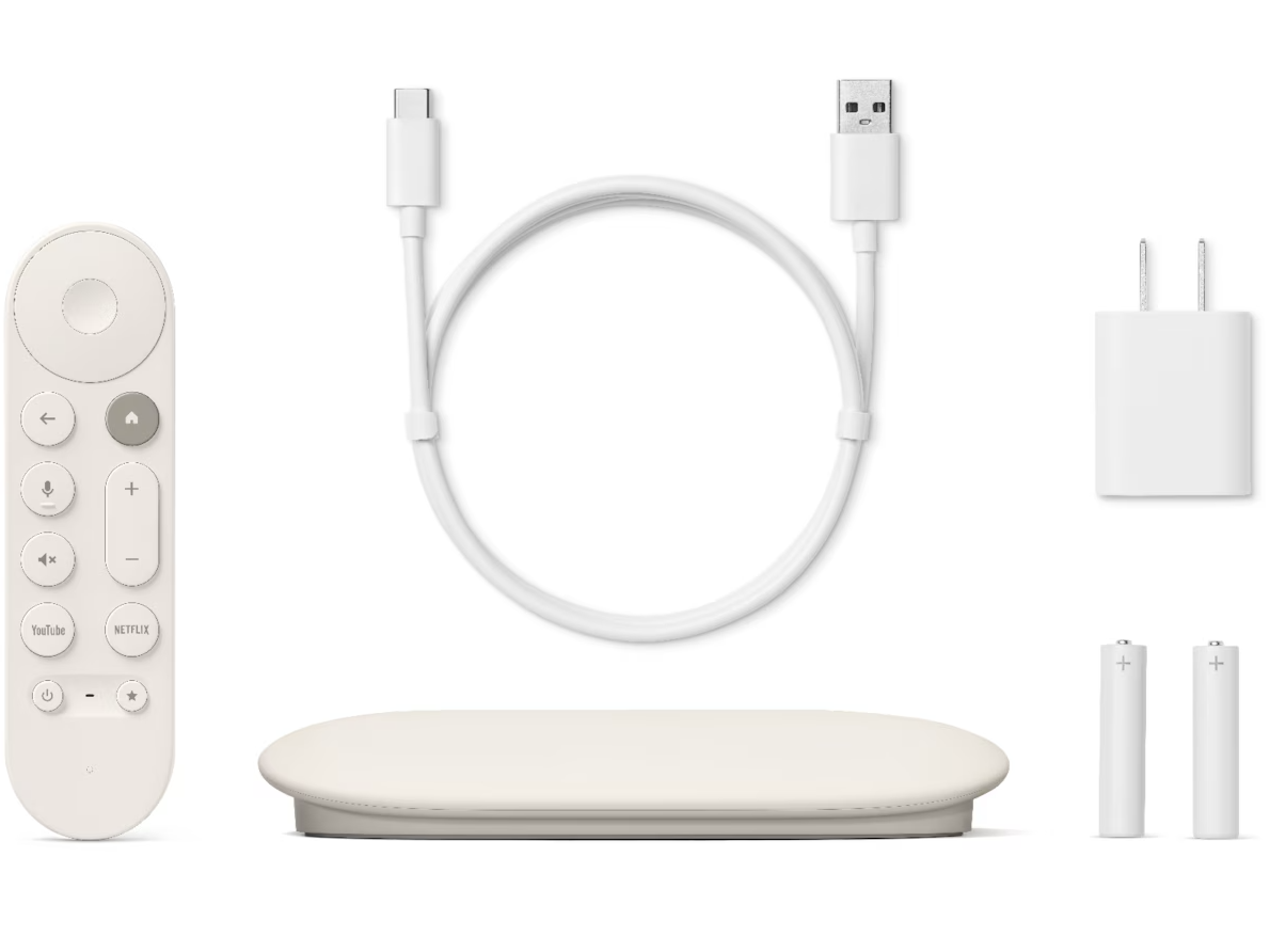 Google TV Streamer (4K) Vit 4K Ultra HD 32 GB Wi-Fi