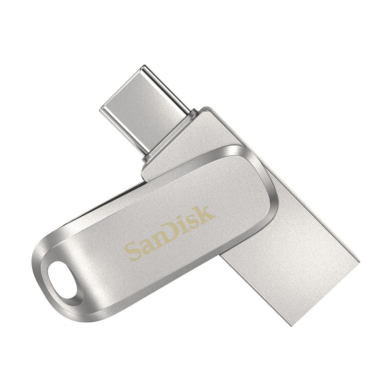 SanDisk Ultra Dual Drive Luxe USB-sticka 1 TB USB Type-A / USB Type-C 3.2 Gen 1 (3.1 Gen 1) Rostfritt stål