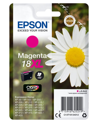 Epson Daisy Enpack magenta 18XL Claria Home-bläck