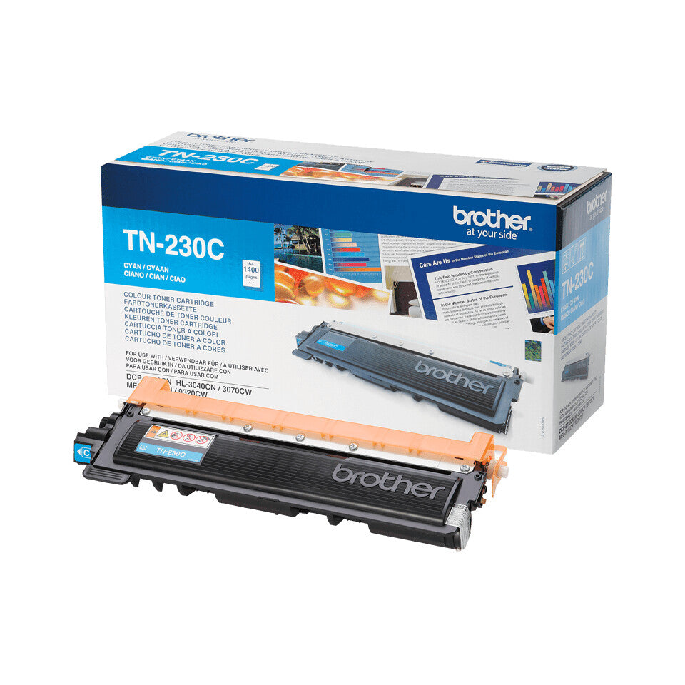Brother TN-230C Tonerkassett 1 styck Original Cyan