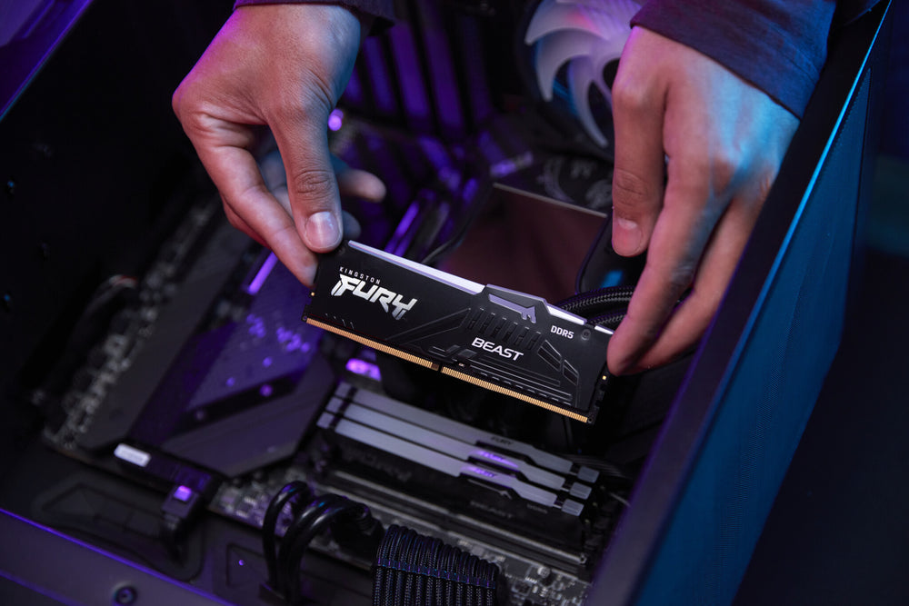 Kingston Technology FURY Beast RGB RAM-minnen 8 GB 1 x 8 GB DDR5 2800 MHz