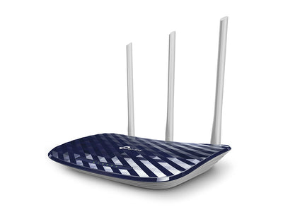 TP-Link AC750 trådlös router Snabb Ethernet Dual-band (2,4 GHz / 5 GHz) Svart, Vit