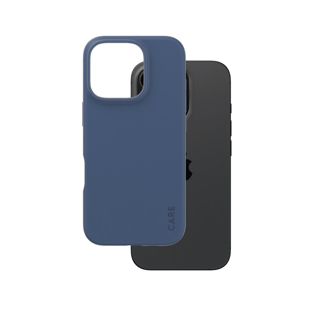 PanzerGlass CARE by PG Blue iPhone16 6.3 Pro mobiltelefonfodral Omslag Transparent