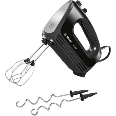 Bosch MFQ2420B mixer Handmixer 400 W Svart, Silver
