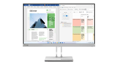 Lenovo L25e-40 platta pc-skärmar 62,2 cm (24.5") 1920 x 1080 pixlar Full HD Grå