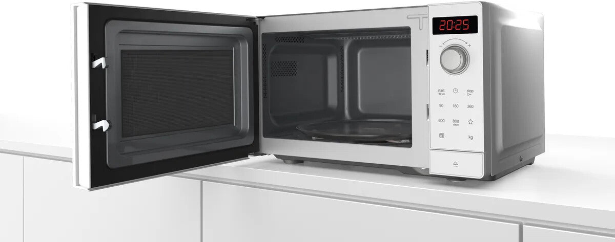 Bosch Serie 2 FFL023MW0 mikrovågsugn Vit Enbart mikrovågsugn Bänkdiskmaskin 20 l 800 W